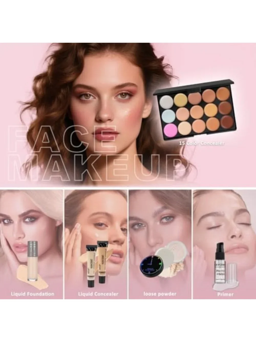 Complete Makeup Kit for Women & Teens | Eyeshadow Palette & Beauty Set Gift